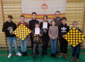 Powiatowe zwycięstwa w szachach