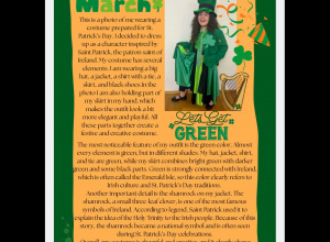 St. Patrick’s Day – Dress Up & Describe!